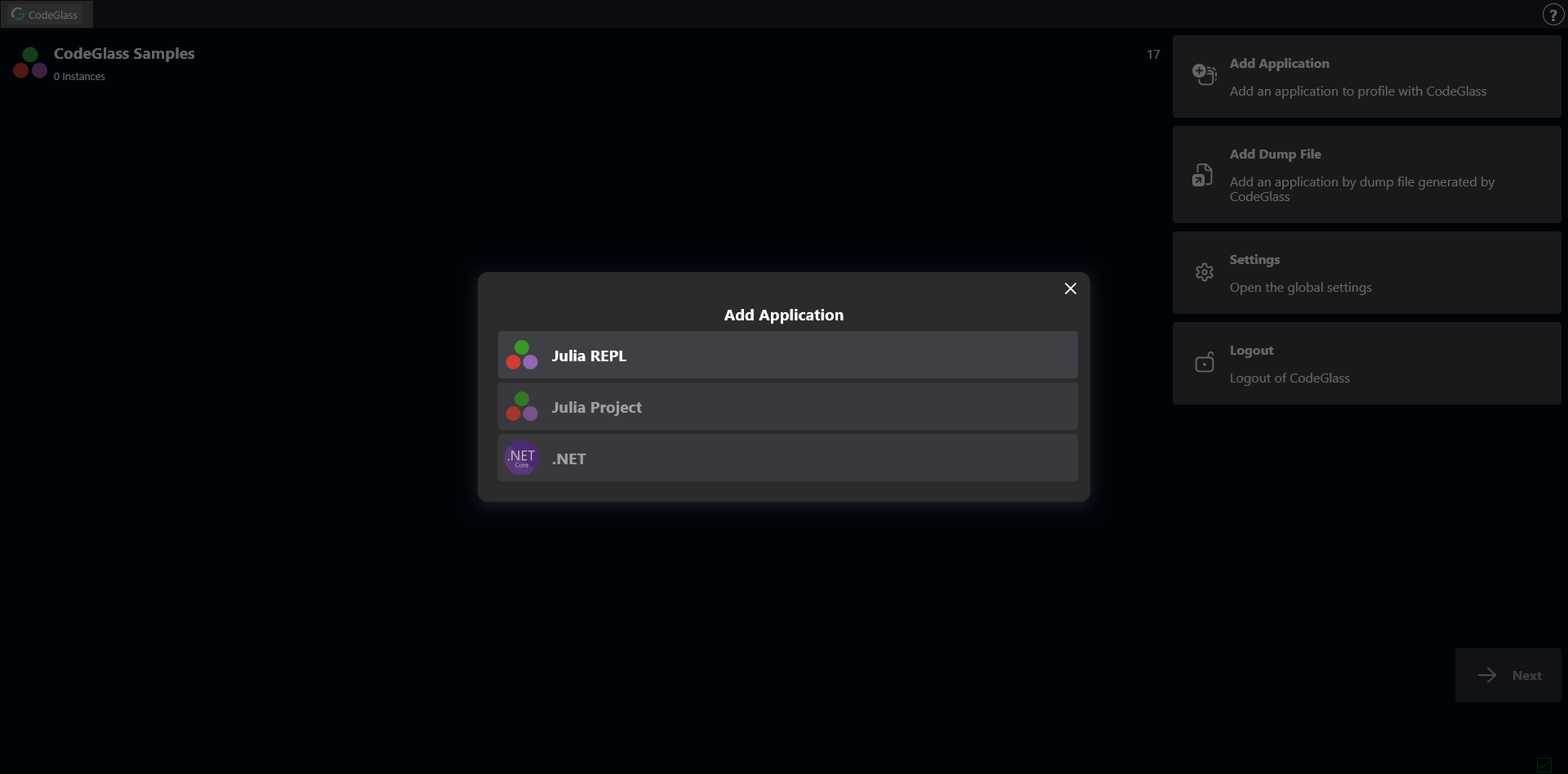 Add Application 1