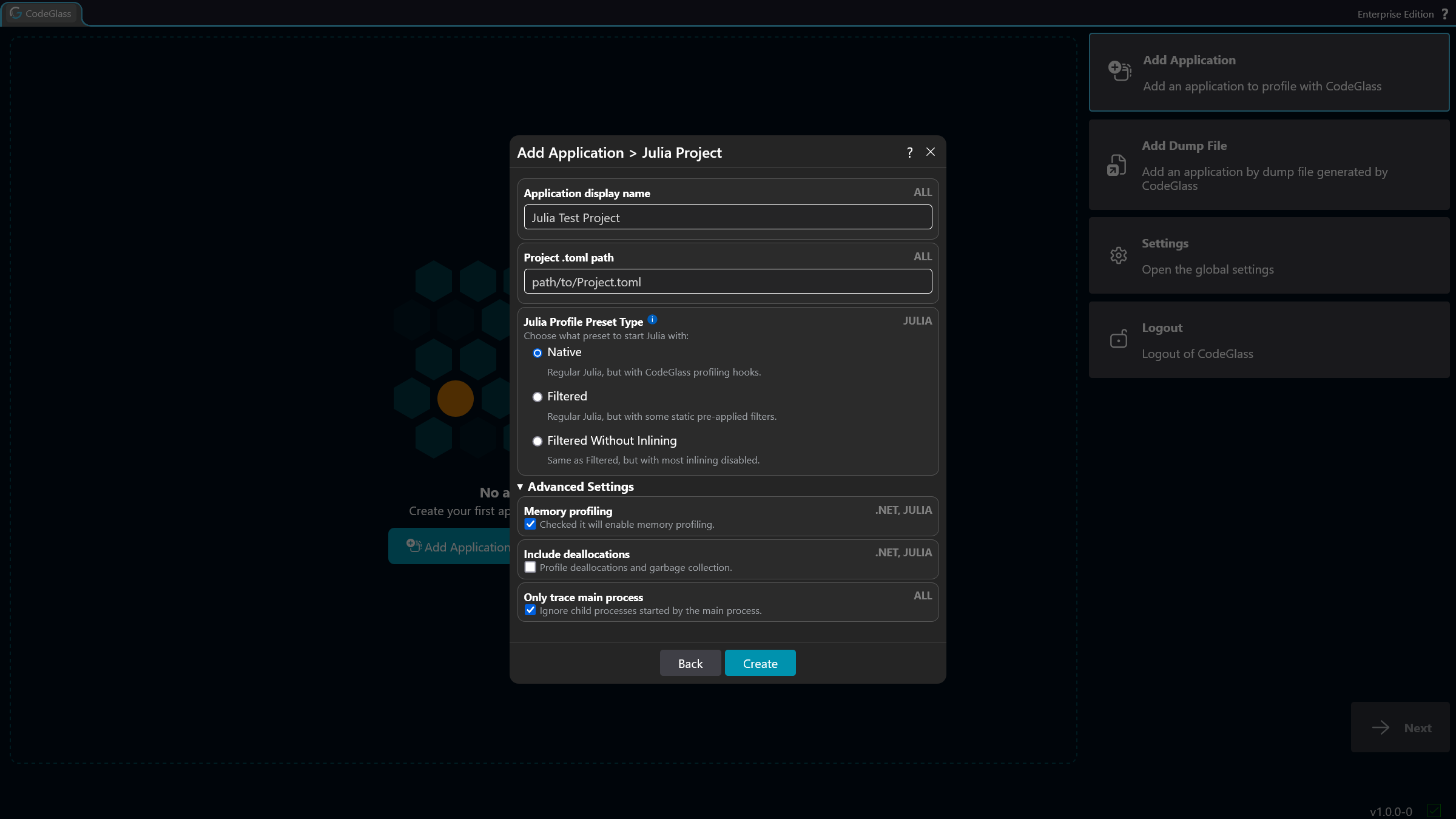 Add Application 2