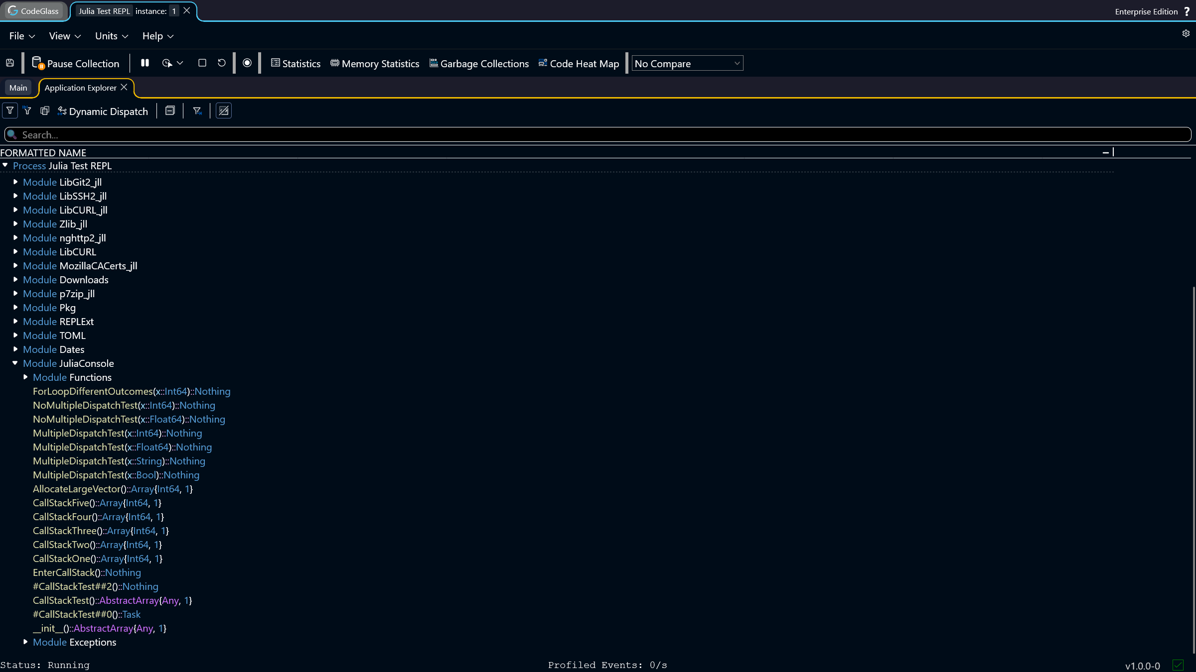 Application Explorer