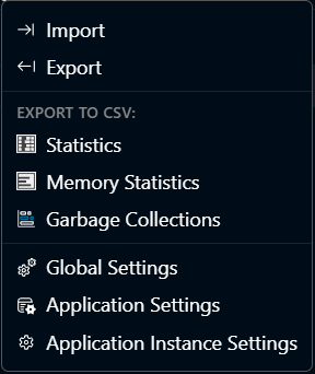 Instance Menu File