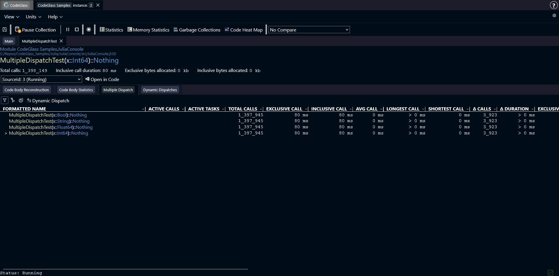 Multiple Dispatch